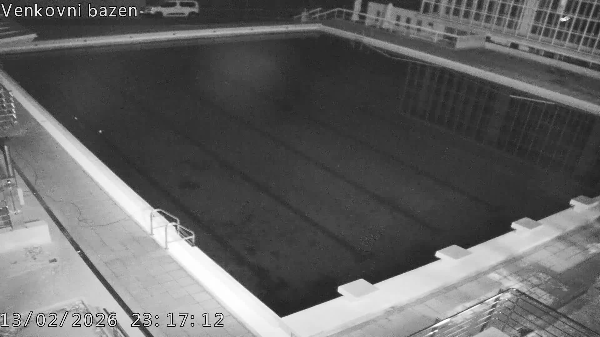 Zlín, Koupaliště Public Swimming Pool Live Cam - Zlin 1, Zlin, Czechia