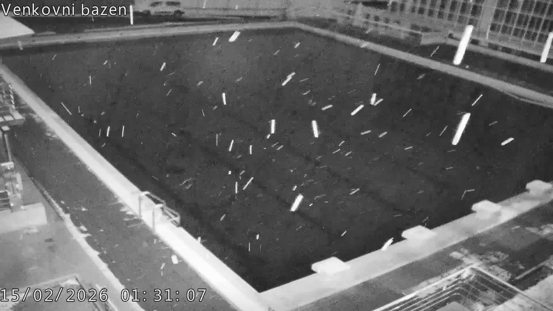 Zlín, Koupaliště Public Swimming Pool Live Cam - Zlin 1, Zlin, Czechia