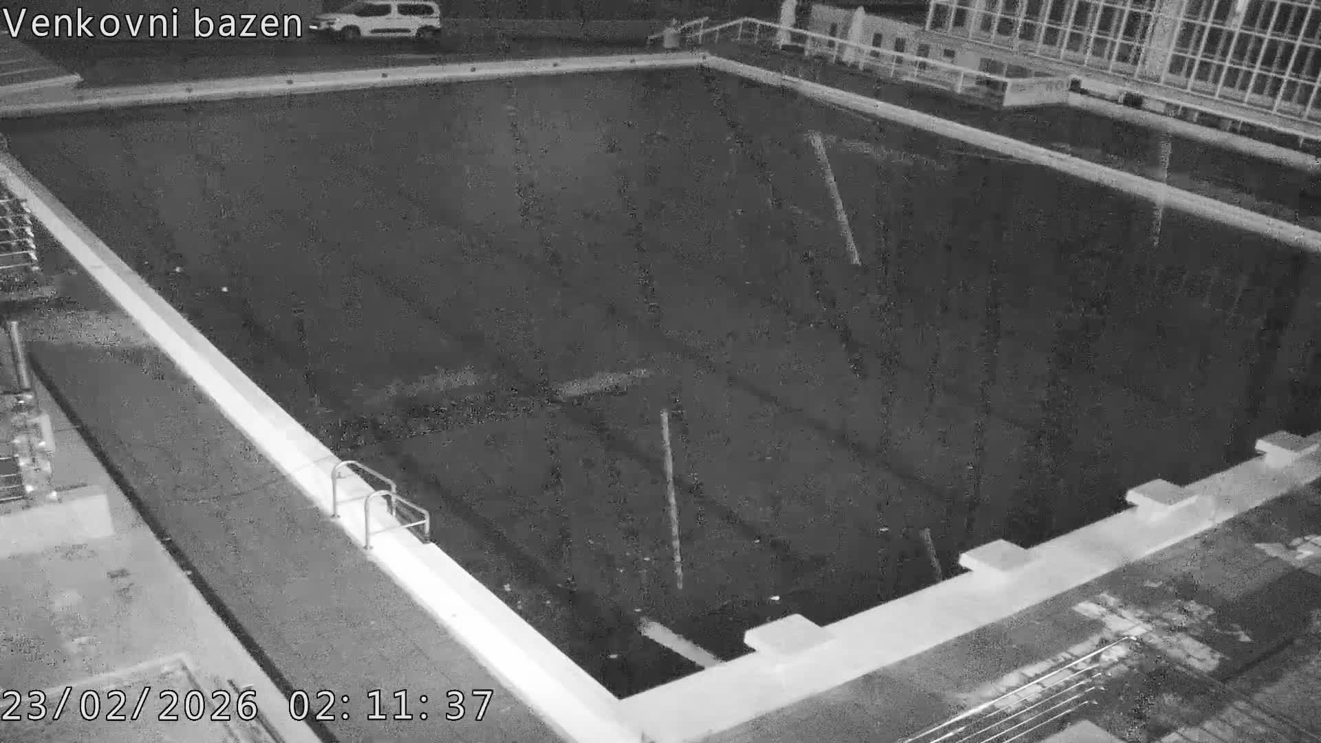 Zlín, Koupaliště Public Swimming Pool Live Cam - Zlin 1, Zlin, Czechia