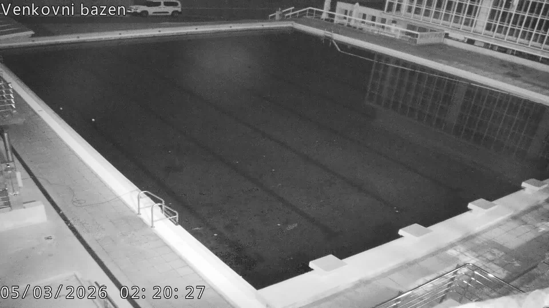 Zlín, Koupaliště Public Swimming Pool Live Cam - Zlin 1, Zlin, Czechia