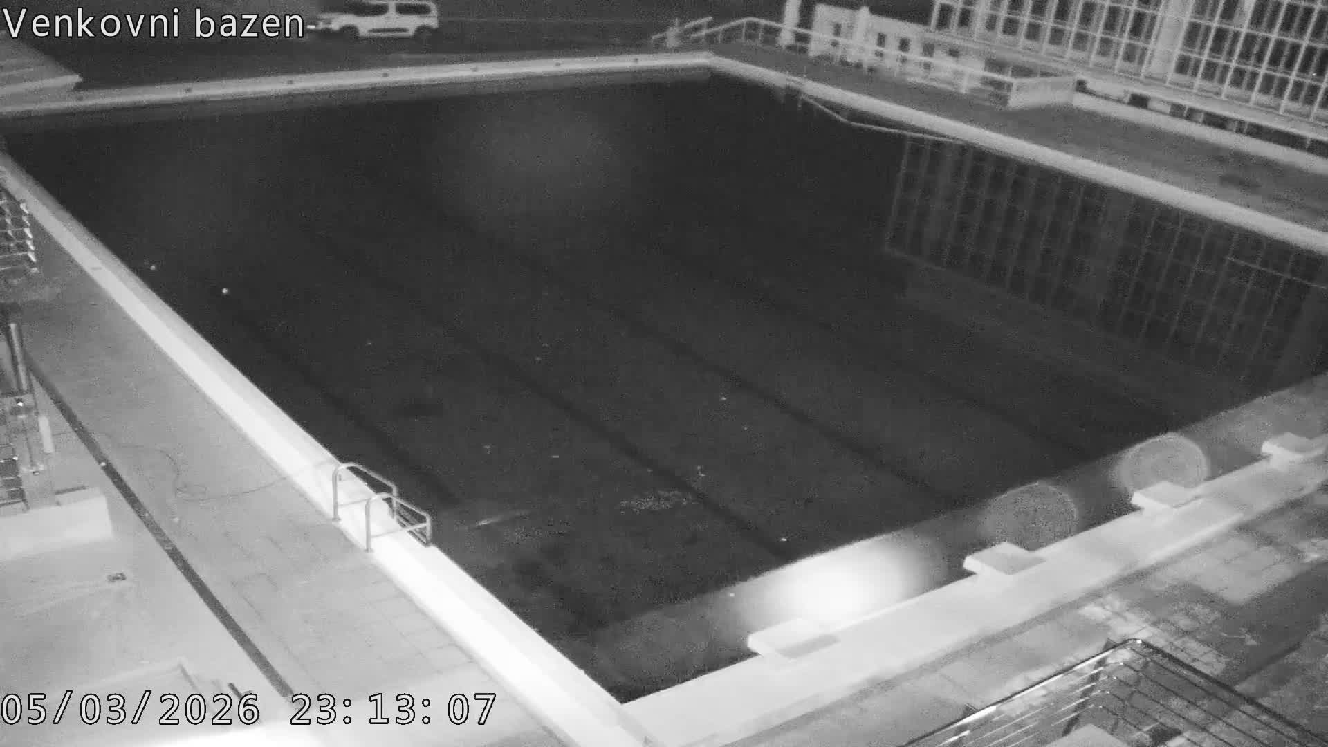 Zlín, Koupaliště Public Swimming Pool Live Cam - Zlin 1, Zlin, Czechia