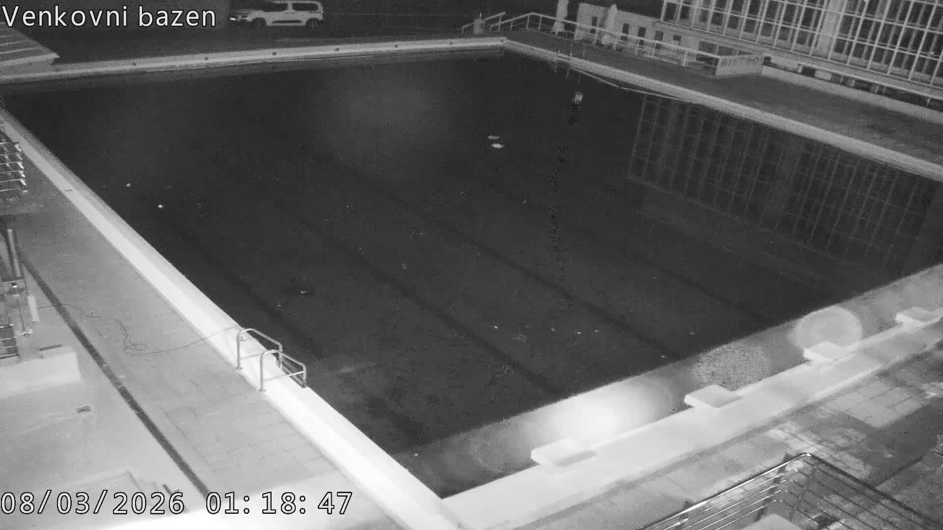 Zlín, Koupaliště Public Swimming Pool Live Cam - Zlin 1, Zlin, Czechia