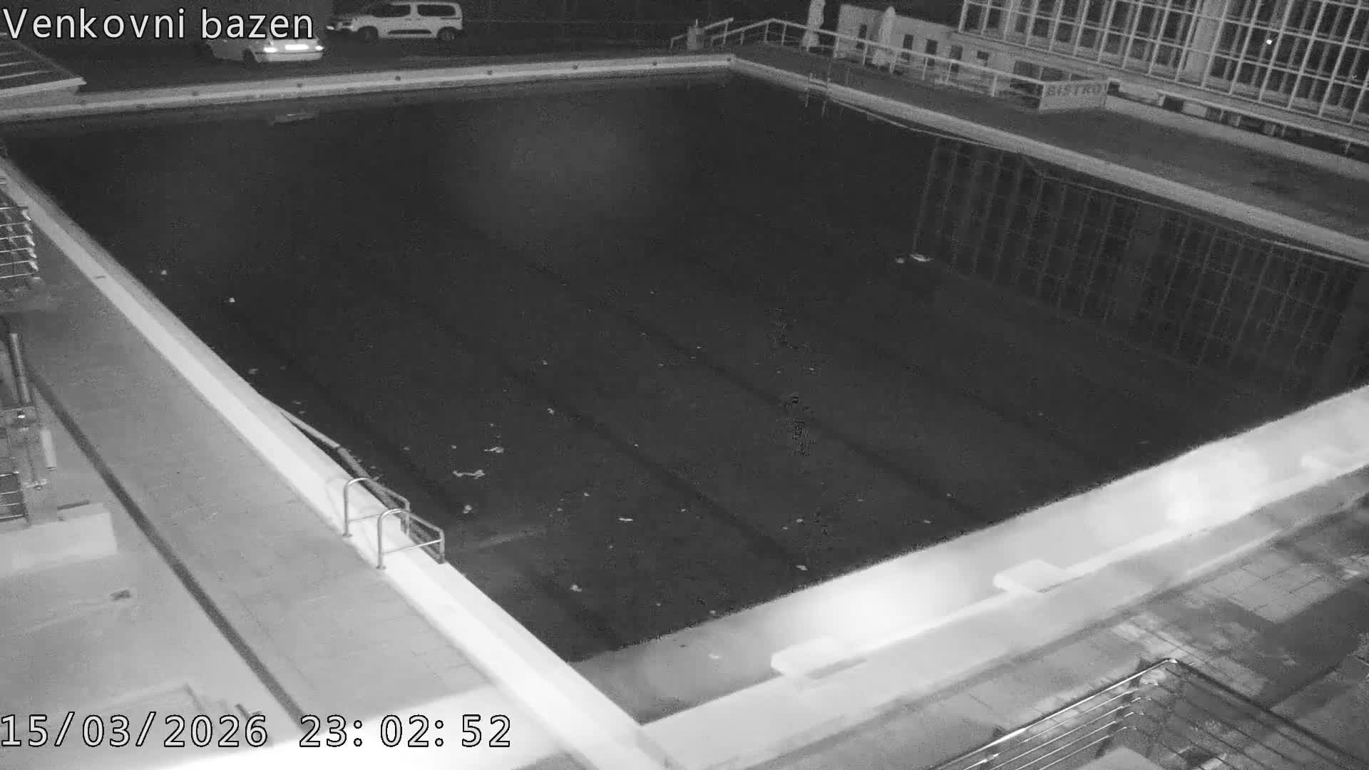 Zlín, Koupaliště Public Swimming Pool Live Cam - Zlin 1, Zlin, Czechia