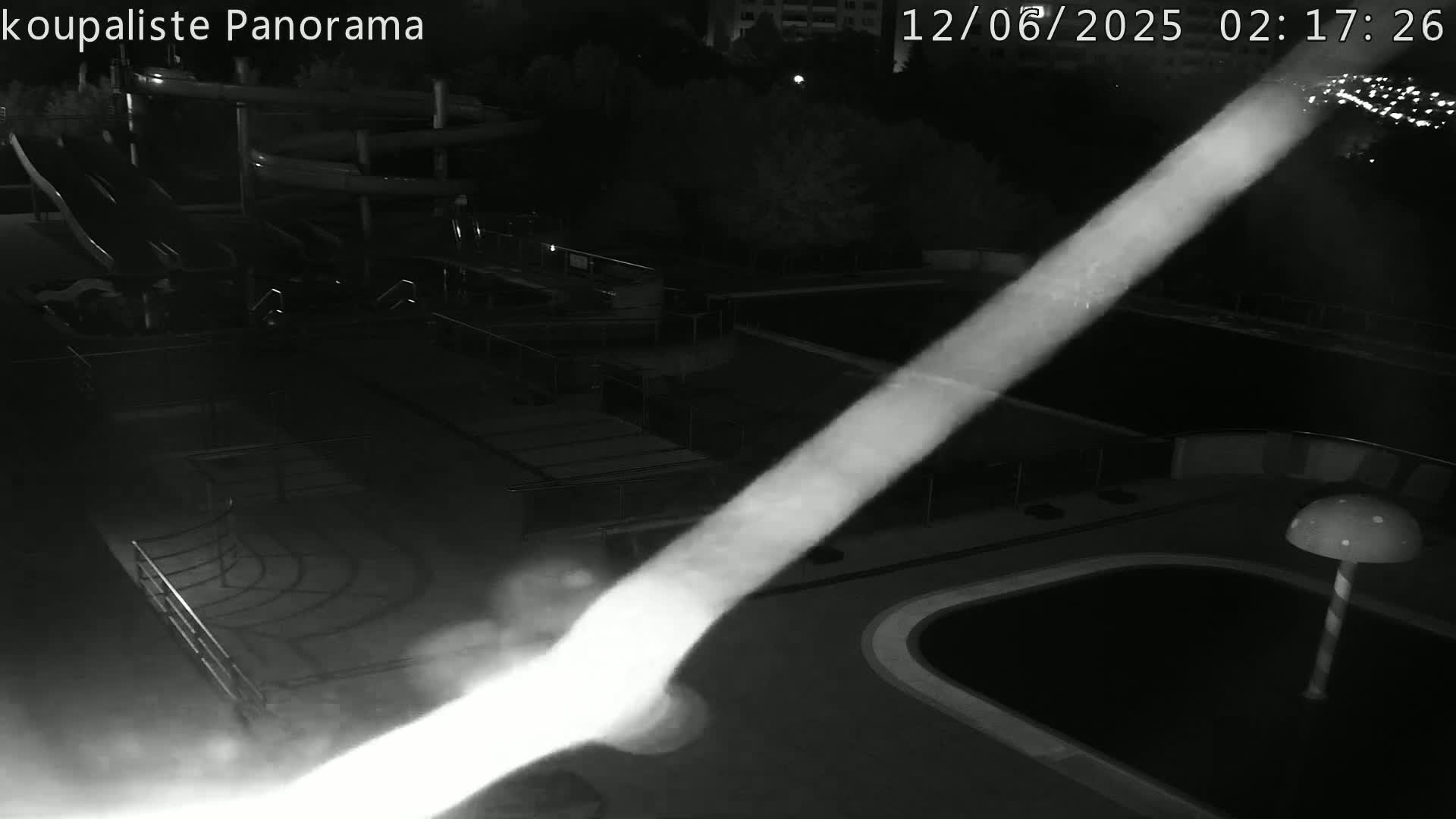 Zlín - Koupaliště Panorama Swimming Pool & Aquapark Live Cam - Zlin 5, Zlin, Czechia