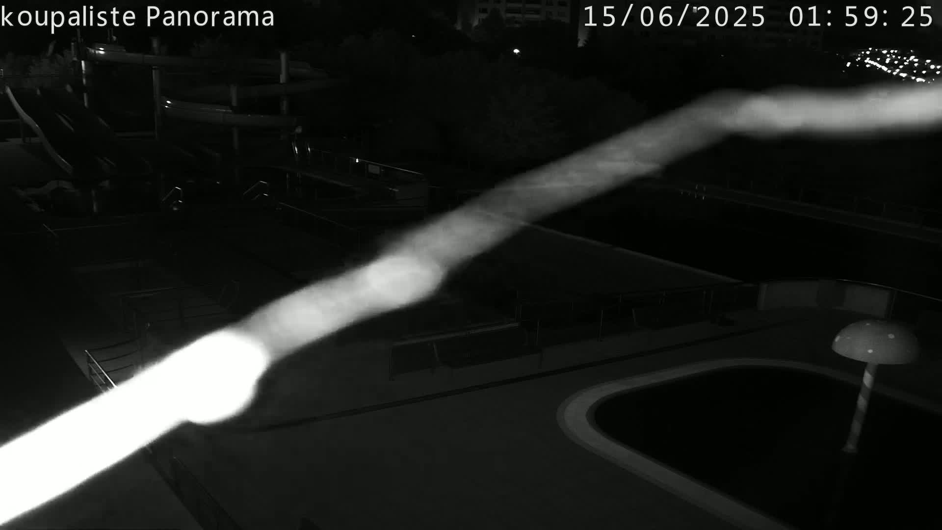 Zlín - Koupaliště Panorama Swimming Pool & Aquapark Live Cam - Zlin 5, Zlin, Czechia