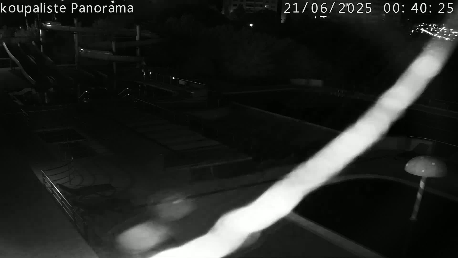Zlín - Koupaliště Panorama Swimming Pool & Aquapark Live Cam - Zlin 5, Zlin, Czechia