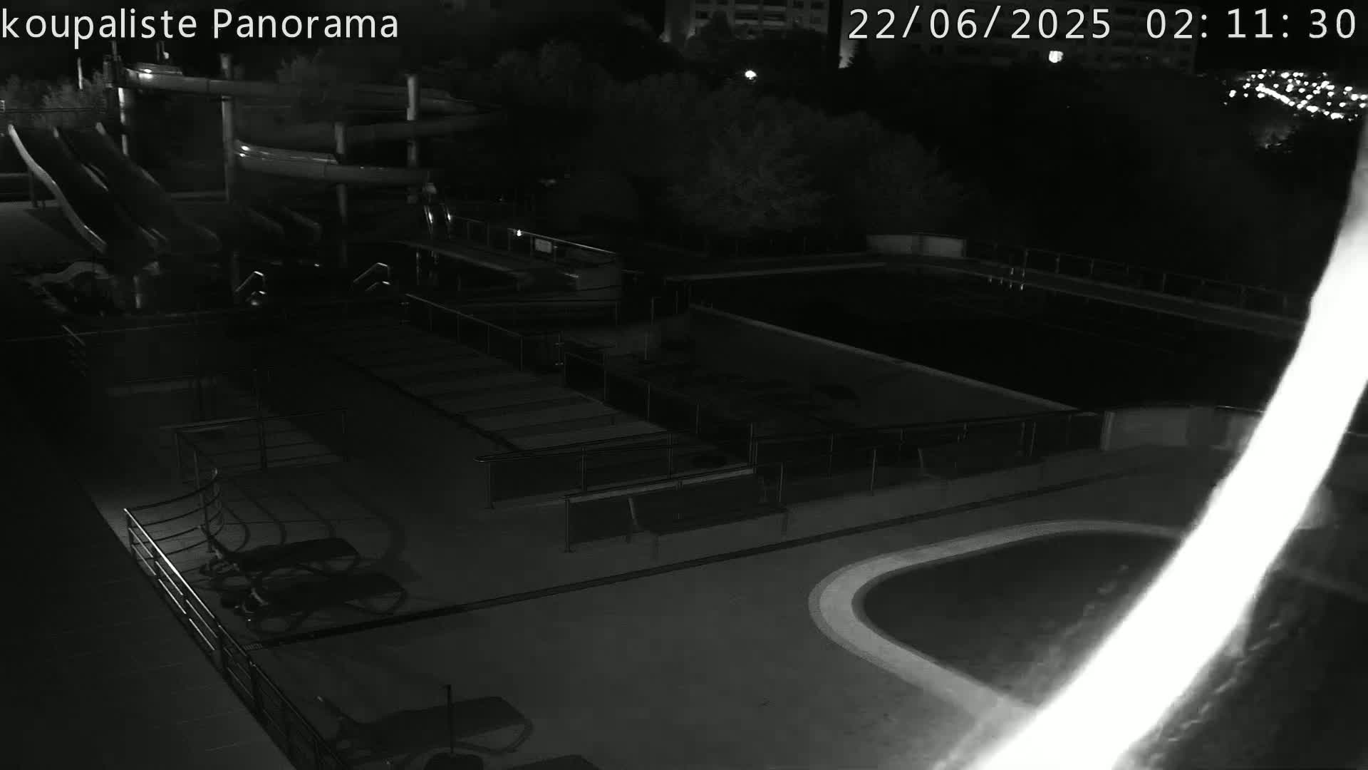 Zlín - Koupaliště Panorama Swimming Pool & Aquapark Live Cam - Zlin 5, Zlin, Czechia