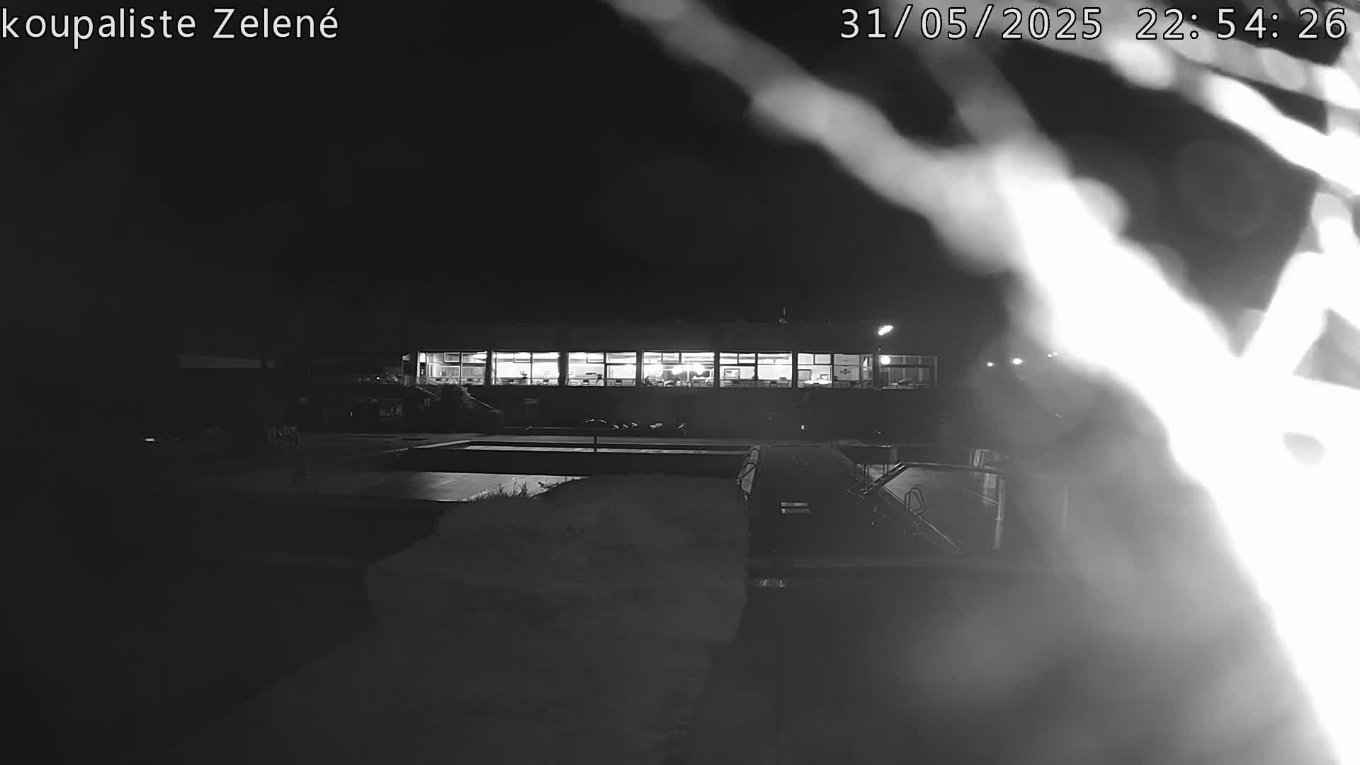 Zlín - Koupaliště Zelené Swimming Pool & Aquapark Live Cam - Zlin 1, Zlin, Czechia