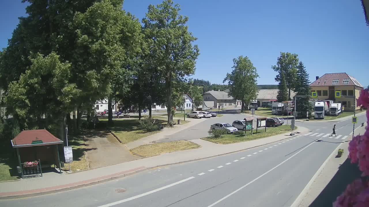Vojnův Městec Village Live Cam - Vojnuv Mestec, Zdar nad Sazavou, Kraj Vysocina, Czechia