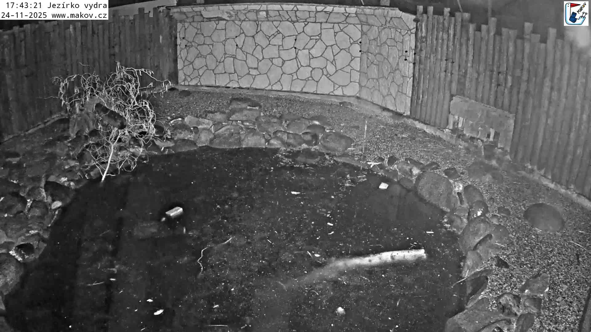 Pisek, Makov Animal Rescue Station Lake Live Cam - Cizova, Pisek, Juhočeský Kraj (South Bohemian), Czechia