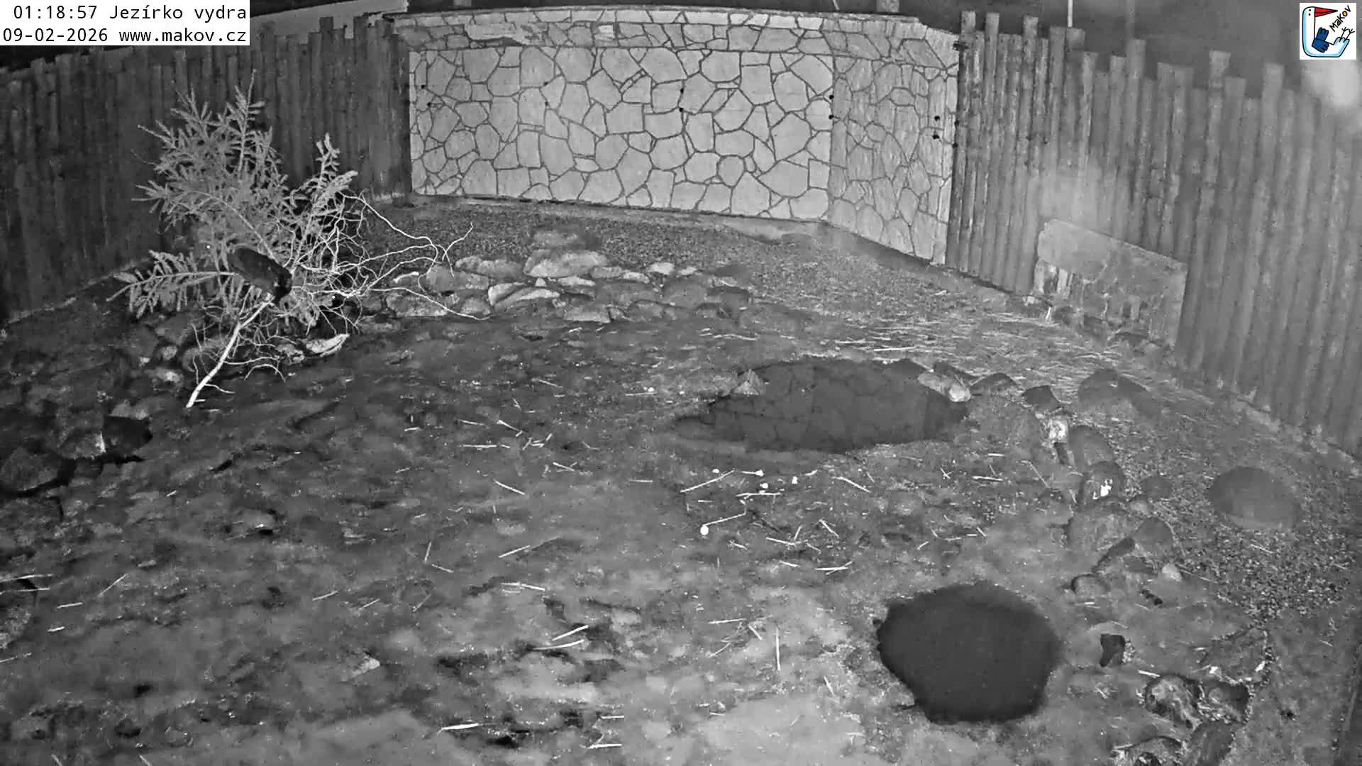 Pisek, Makov Animal Rescue Station Lake Live Cam - Cizova, Pisek, Juhočeský Kraj (South Bohemian), Czechia