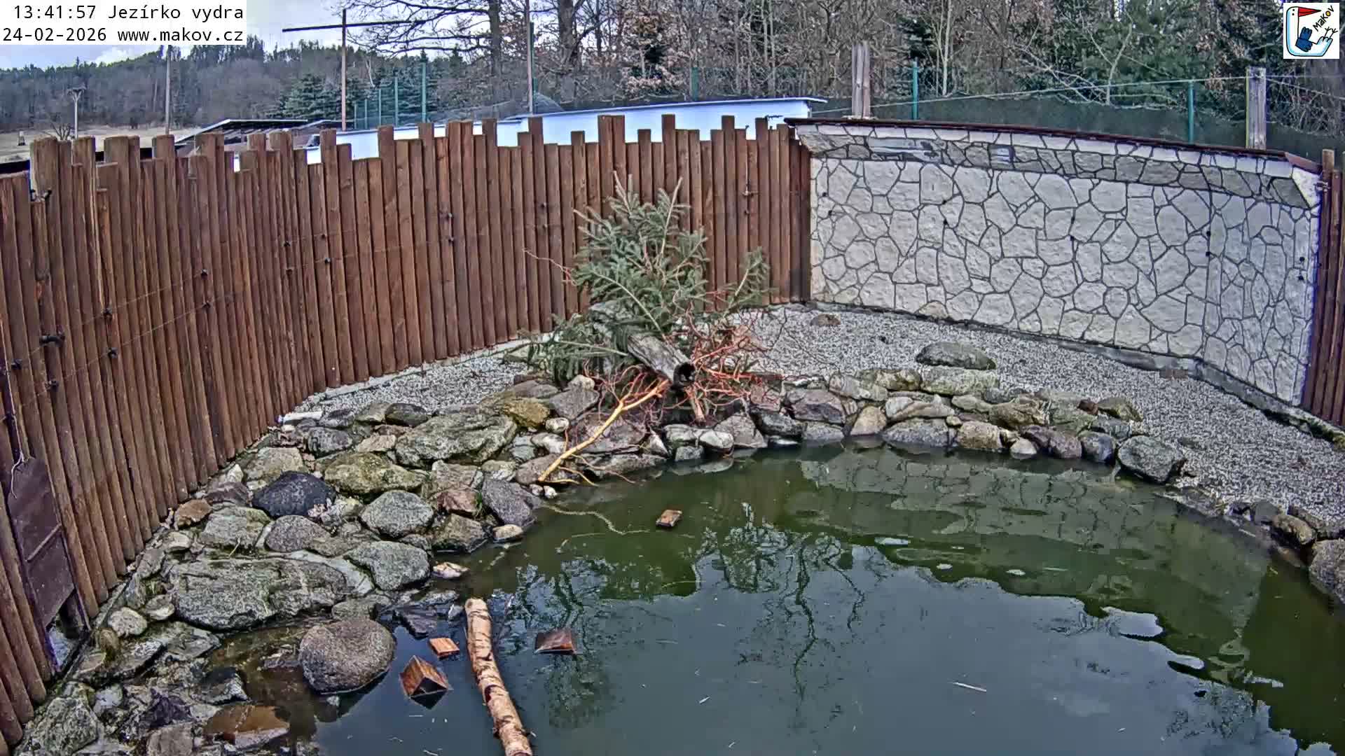 Pisek, Makov Animal Rescue Station Lake Live Cam - Cizova, Pisek, Juhočeský Kraj (South Bohemian), Czechia