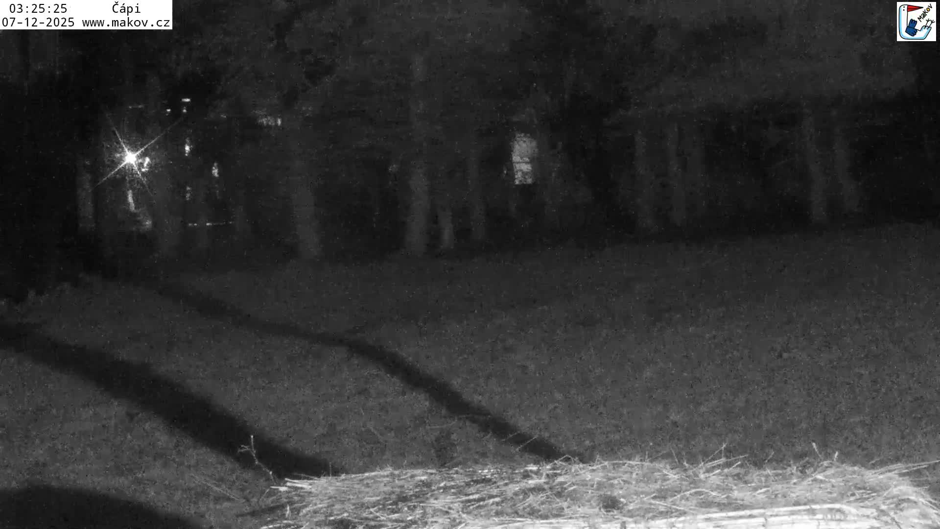 Pisek, Makov Animal Rescue Station Nest Live Cam - Cizova, Pisek, Juhočeský Kraj (South Bohemian), Czechia