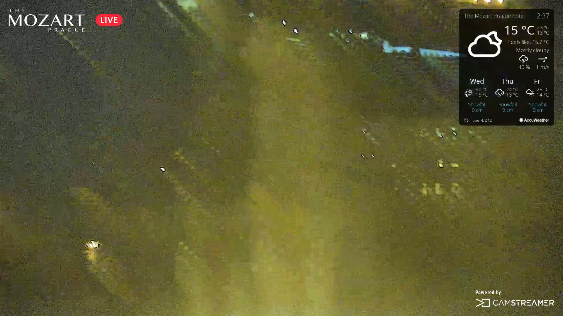 Prague Historical Area Live Cam - Praha 1, Praha, Hlavní Město, Czechia