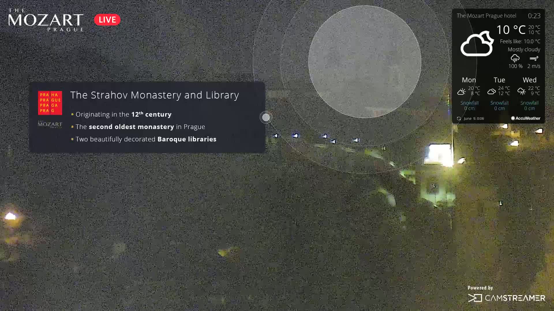 Prague Historical Area Live Cam - Praha 1, Praha, Hlavní Město, Czechia