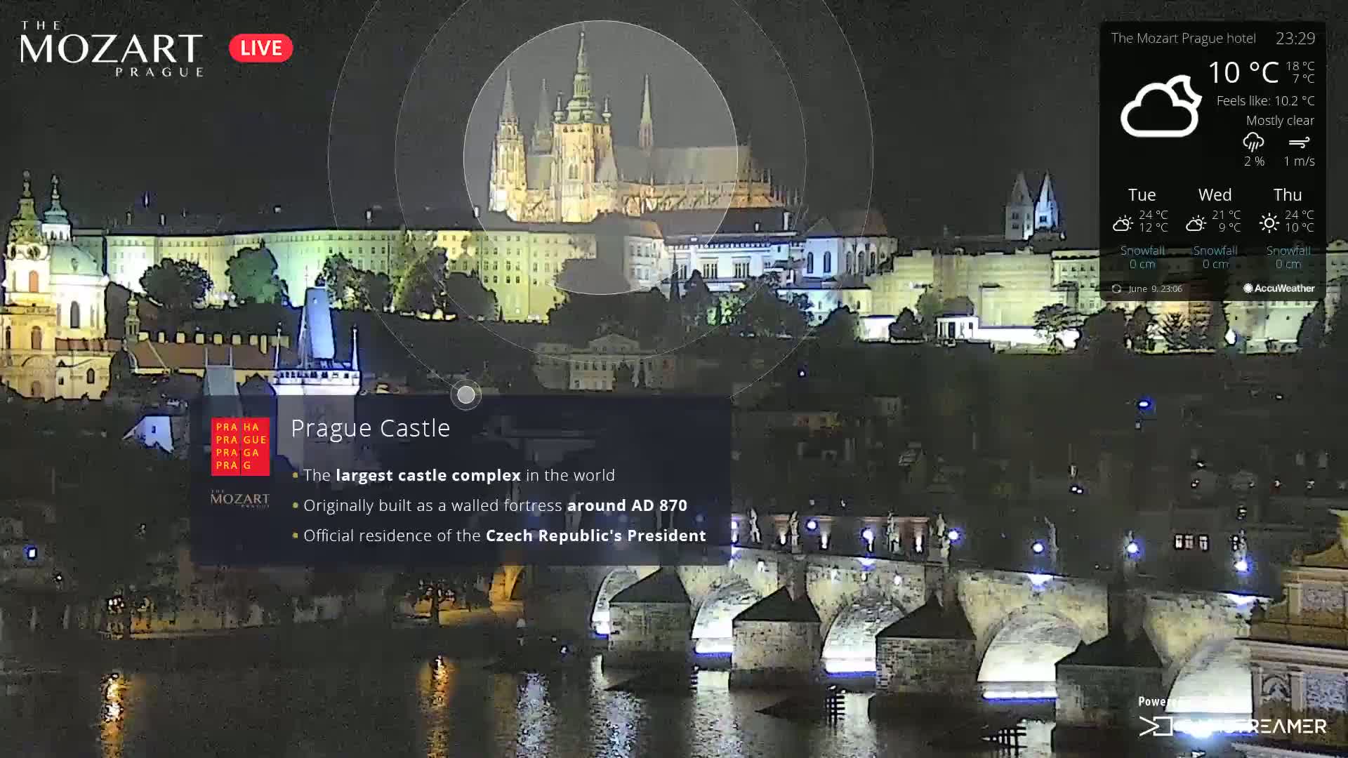 Prague Historical Area Live Cam - Praha 1, Praha, Hlavní Město, Czechia