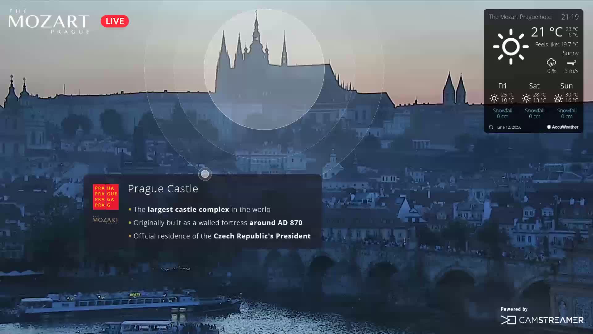 Prague Historical Area Live Cam - Praha 1, Praha, Hlavní Město, Czechia