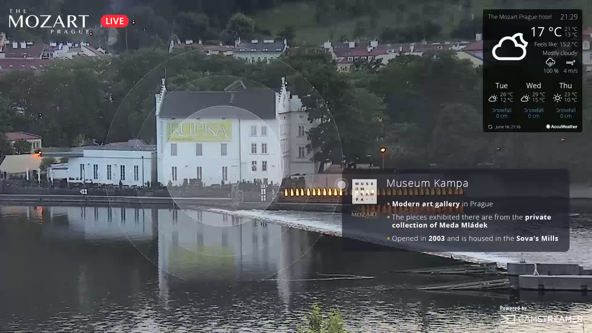 Prague Historical Area Live Cam - Praha 1, Praha, Hlavní Město, Czechia
