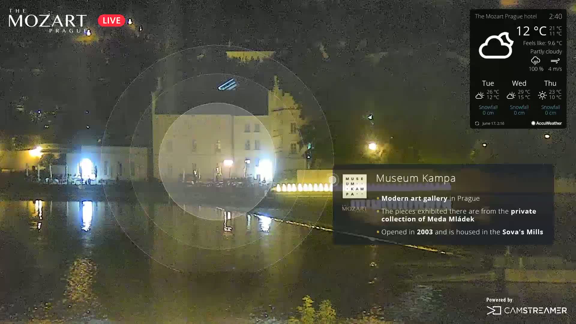 Prague Historical Area Live Cam - Praha 1, Praha, Hlavní Město, Czechia
