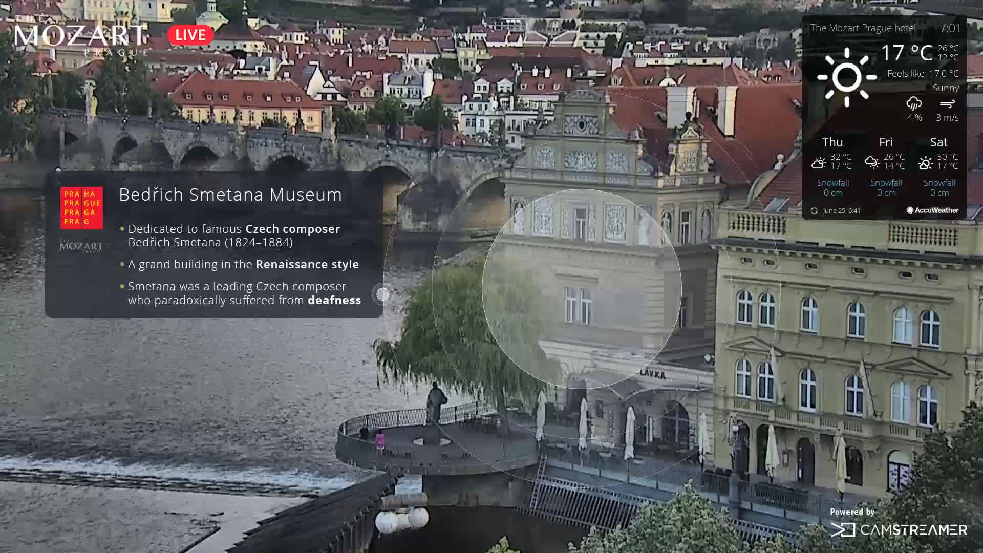 Prague Historical Area Live Cam - Praha 1, Praha, Hlavní Město, Czechia