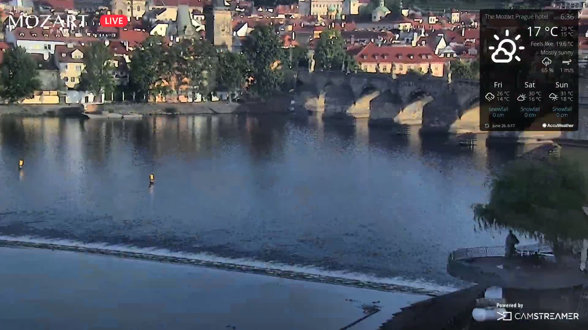 Prague Historical Area Live Cam - Praha 1, Praha, Hlavní Město, Czechia