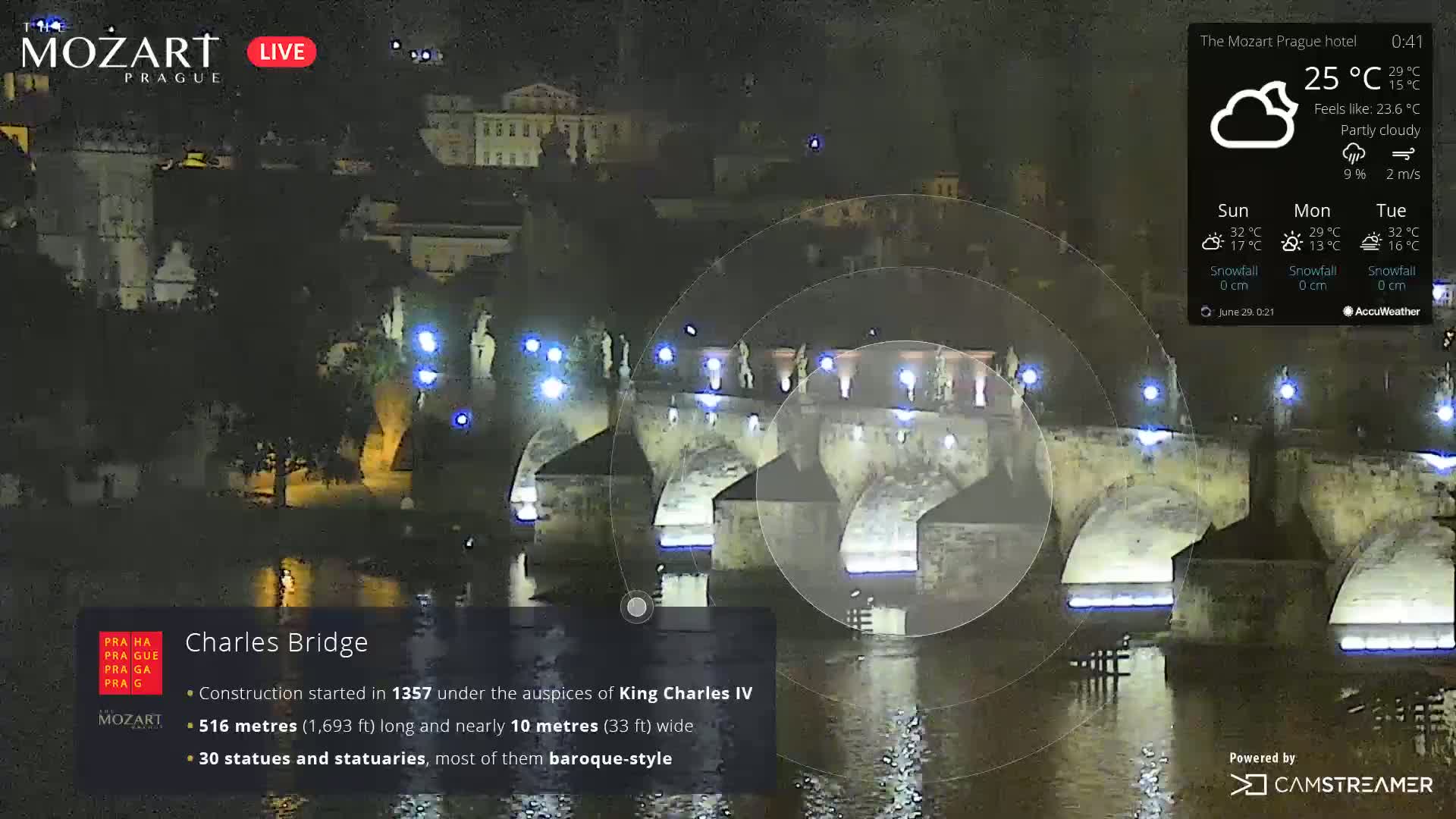 Prague Historical Area Live Cam - Praha 1, Praha, Hlavní Město, Czechia