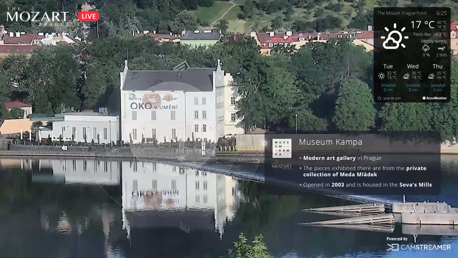 Prague Historical Area Live Cam - Praha 1, Praha, Hlavní Město, Czechia