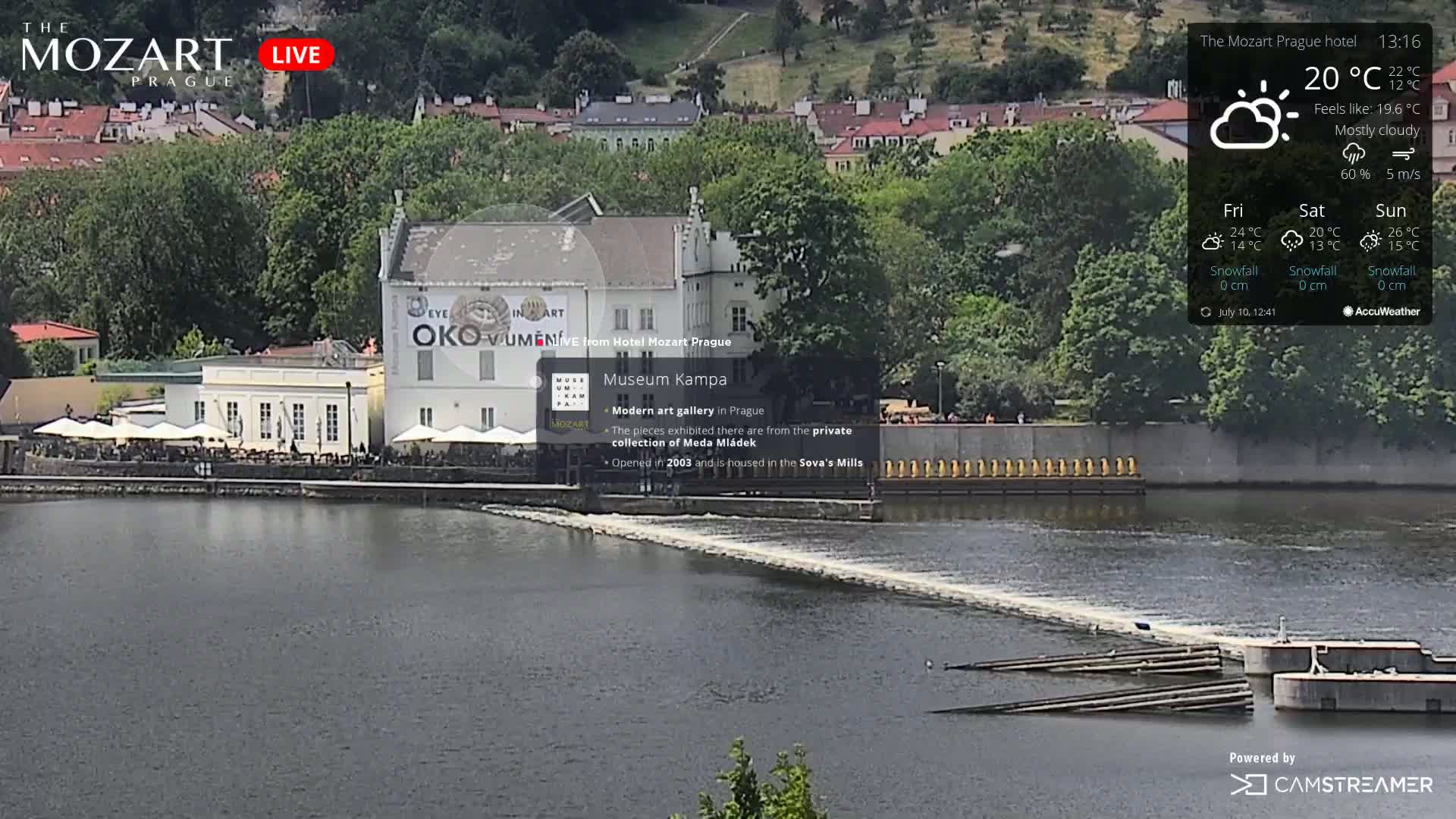 Prague Historical Area Live Cam - Praha 1, Praha, Hlavní Město, Czechia