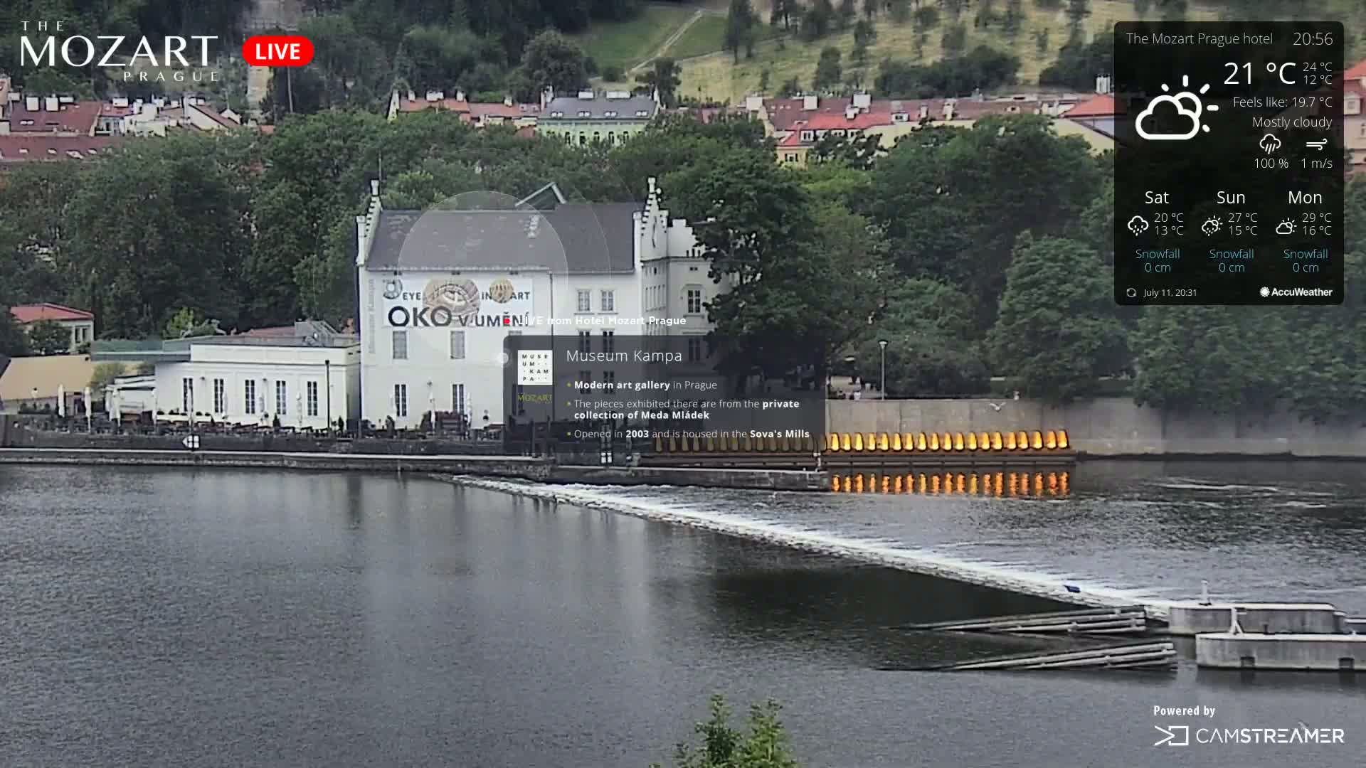 Prague Historical Area Live Cam - Praha 1, Praha, Hlavní Město, Czechia