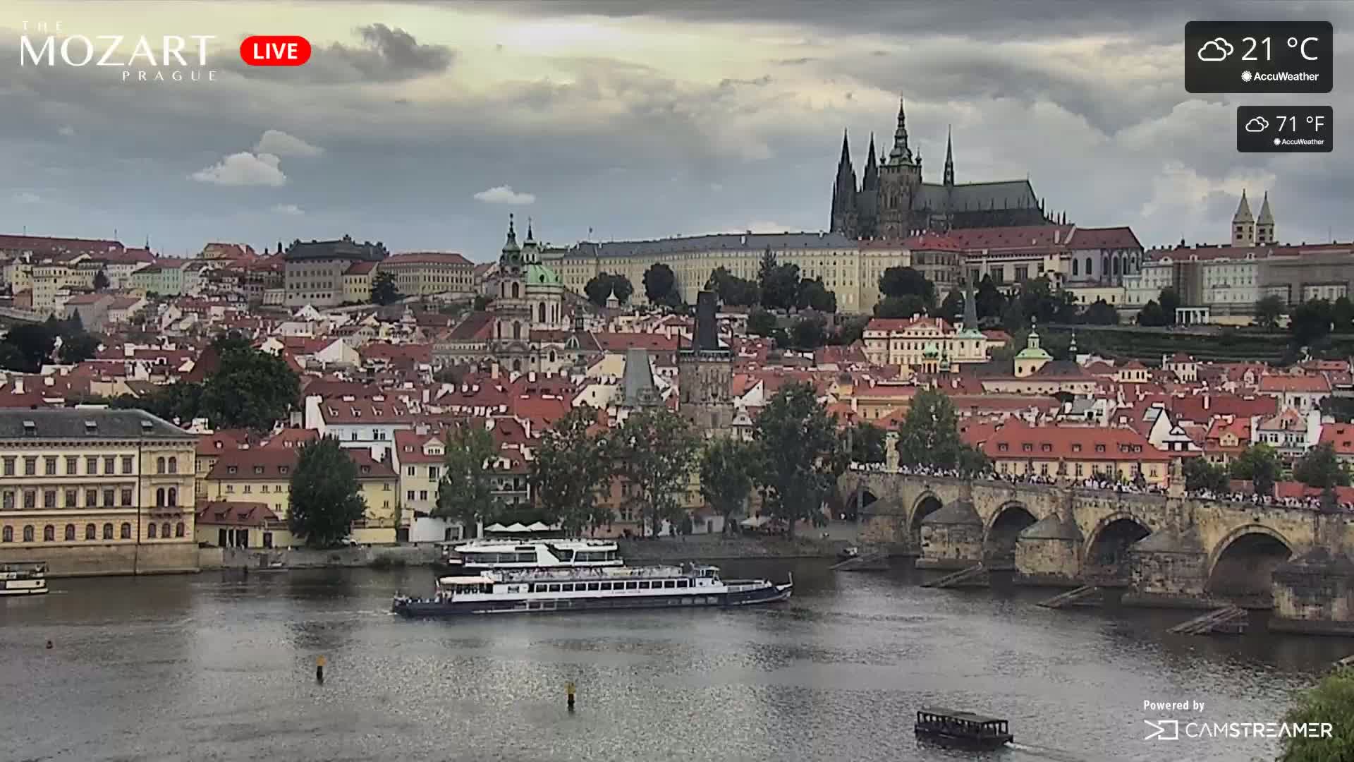 Prague Historical Area Live Cam - Praha 1, Praha, Hlavní Město, Czechia