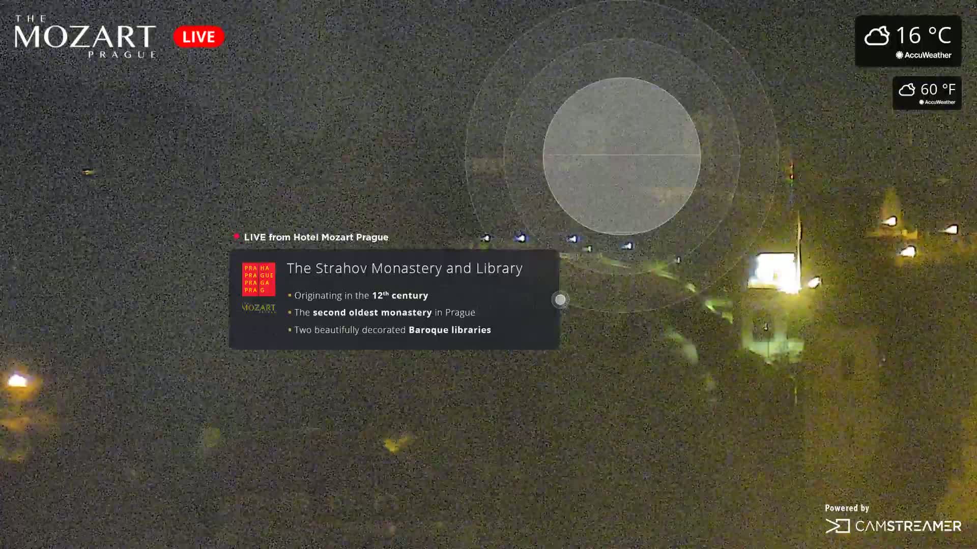 Prague Historical Area Live Cam - Praha 1, Praha, Hlavní Město, Czechia