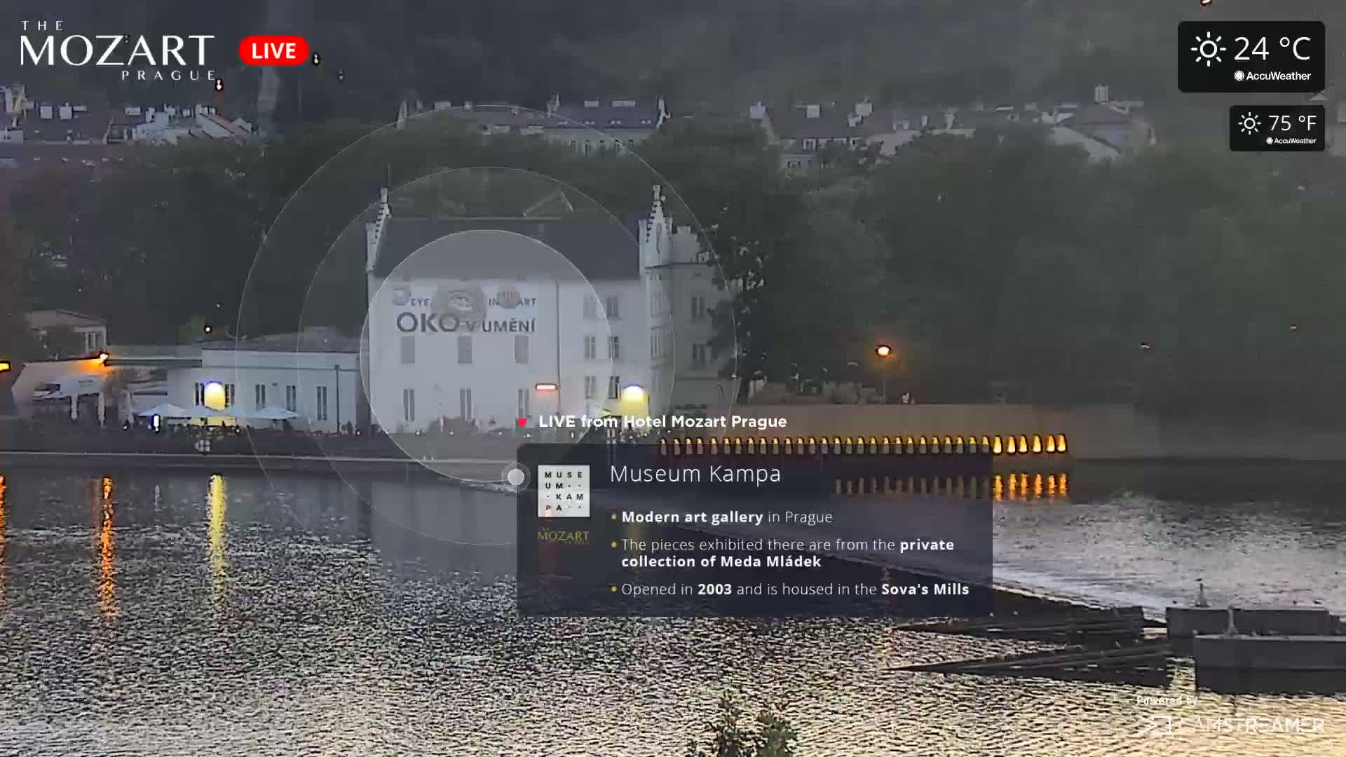 Prague Historical Area Live Cam - Praha 1, Praha, Hlavní Město, Czechia