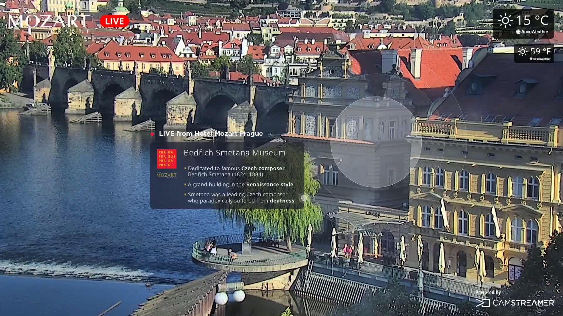Prague Historical Area Live Cam - Praha 1, Praha, Hlavní Město, Czechia
