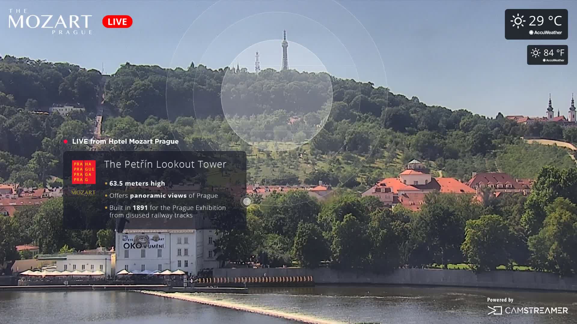 Prague Historical Area Live Cam - Praha 1, Praha, Hlavní Město, Czechia