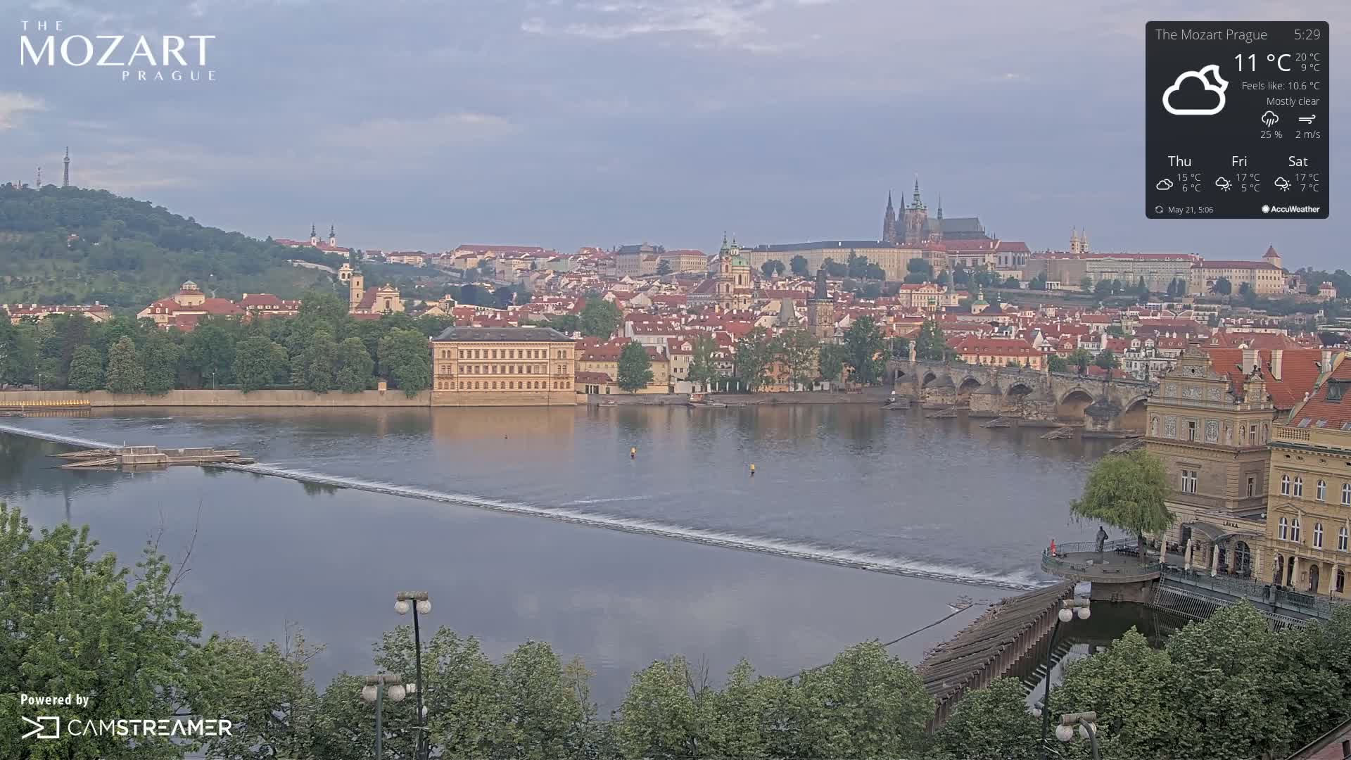 Prague Historical Area Static Live Cam - Praha 1, Praha, Hlavní Město, Czechia