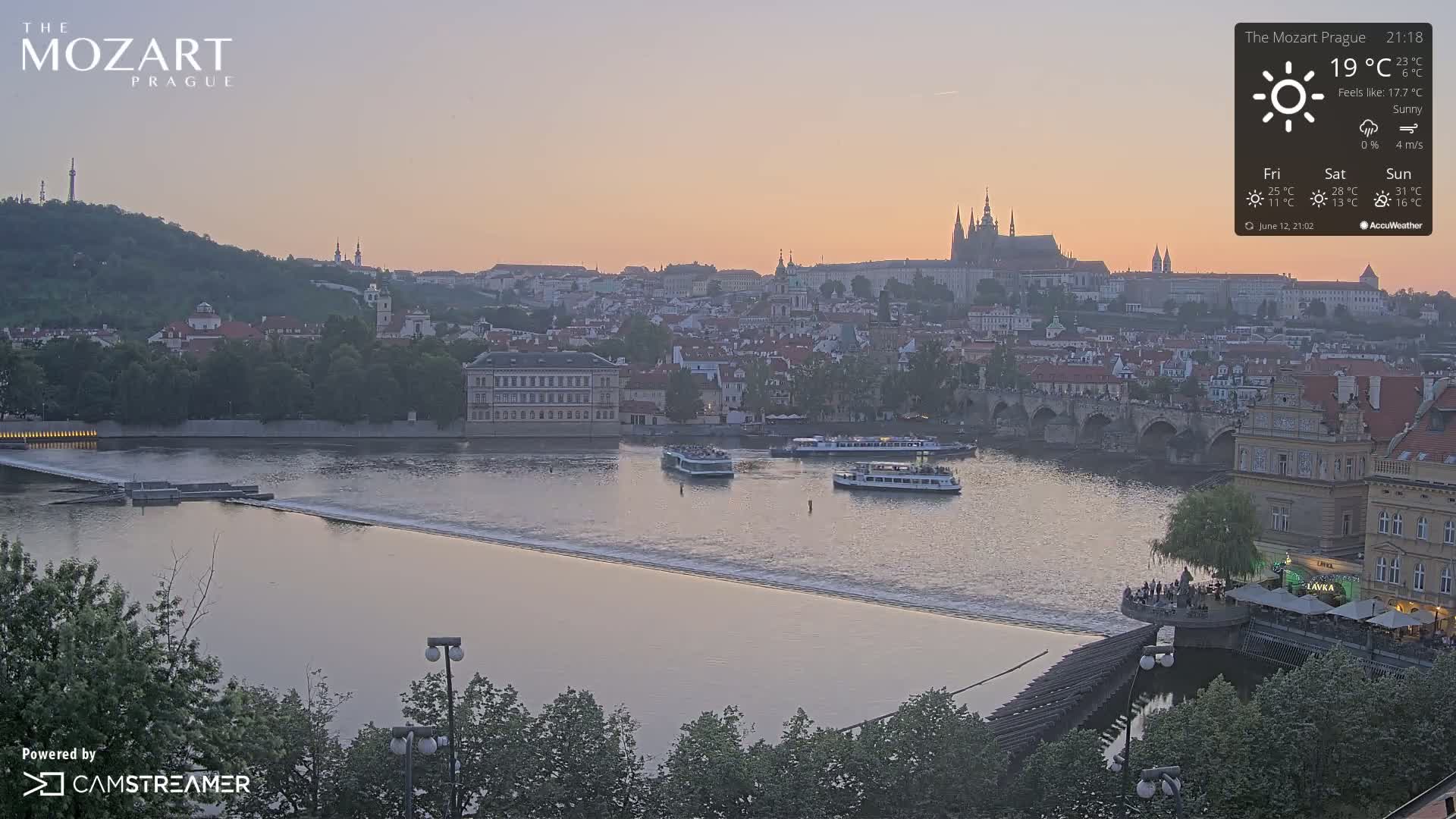 Prague Historical Area Static Live Cam - Praha 1, Praha, Hlavní Město, Czechia
