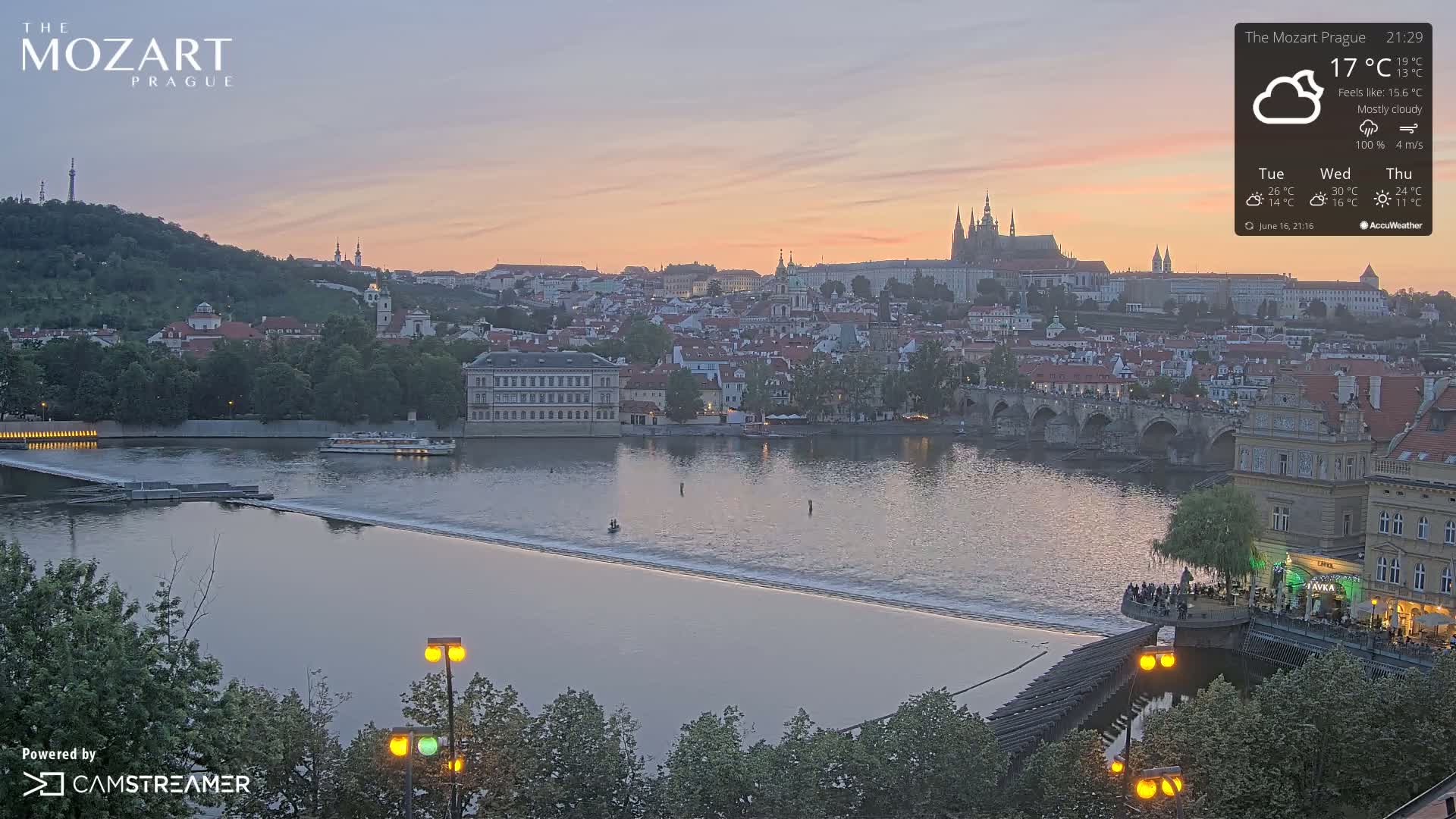 Prague Historical Area Static Live Cam - Praha 1, Praha, Hlavní Město, Czechia