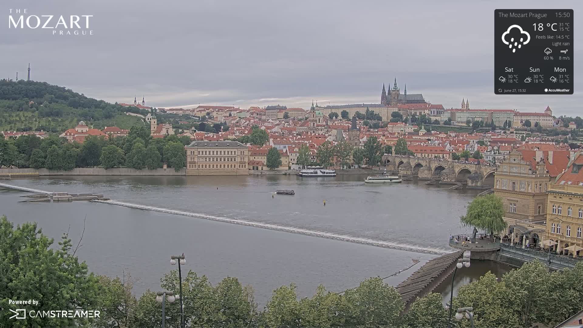 Prague Historical Area Static Live Cam - Praha 1, Praha, Hlavní Město, Czechia