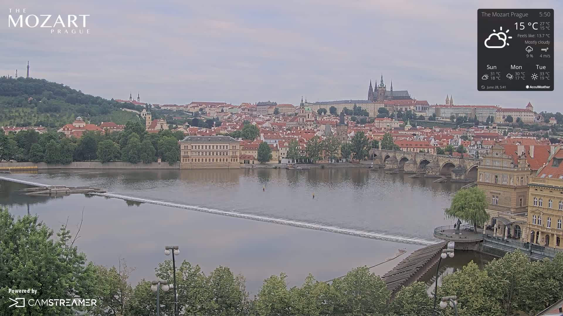 Prague Historical Area Static Live Cam - Praha 1, Praha, Hlavní Město, Czechia