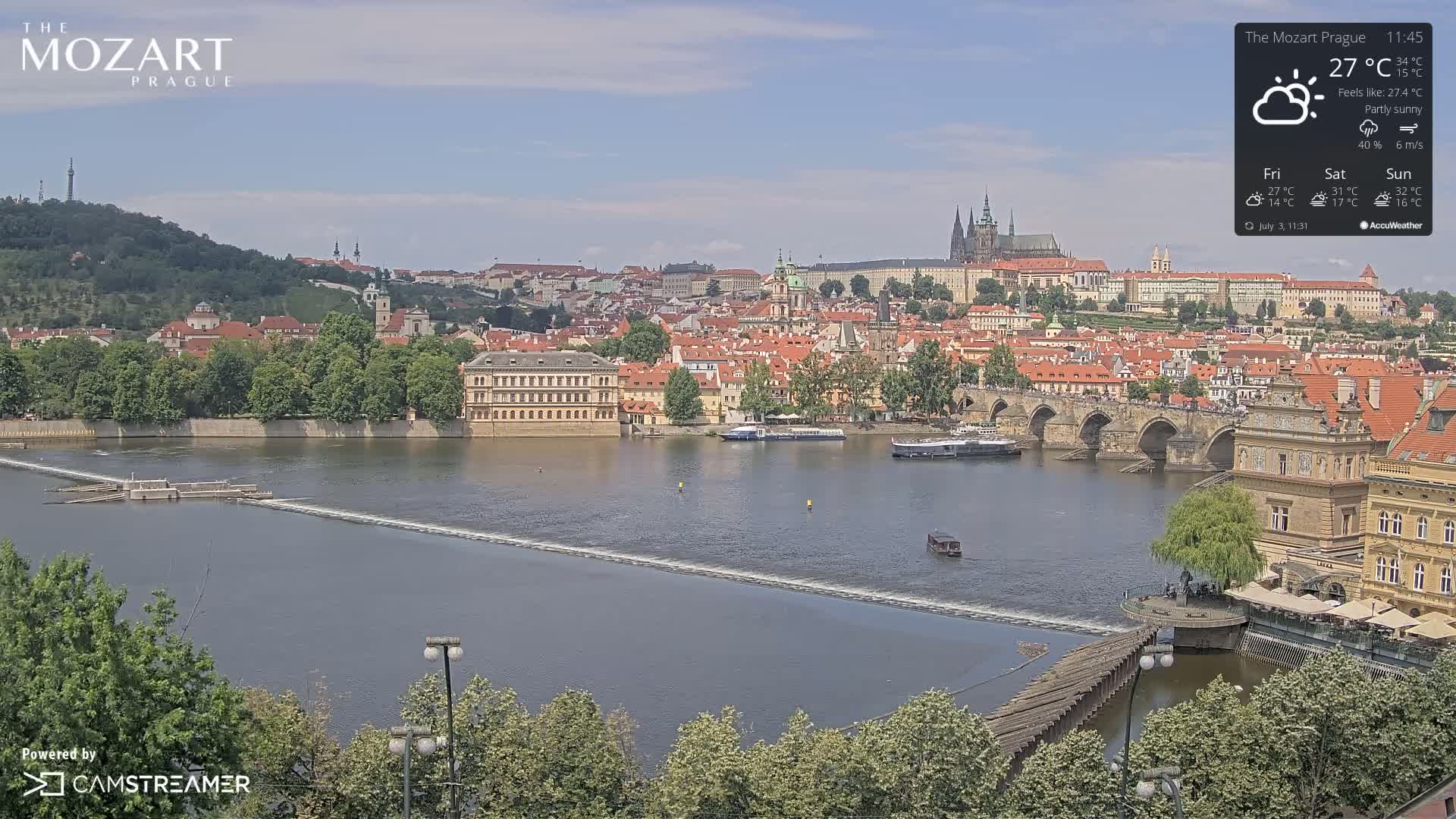 Prague Historical Area Static Live Cam - Praha 1, Praha, Hlavní Město, Czechia