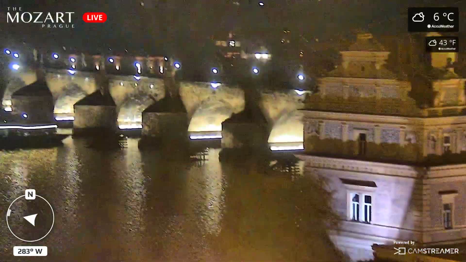 Prague Historical Area Static Live Cam - Praha 1, Praha, Hlavní Město, Czechia