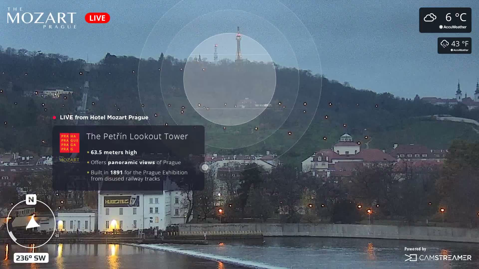 Prague Historical Area Static Live Cam - Praha 1, Praha, Hlavní Město, Czechia