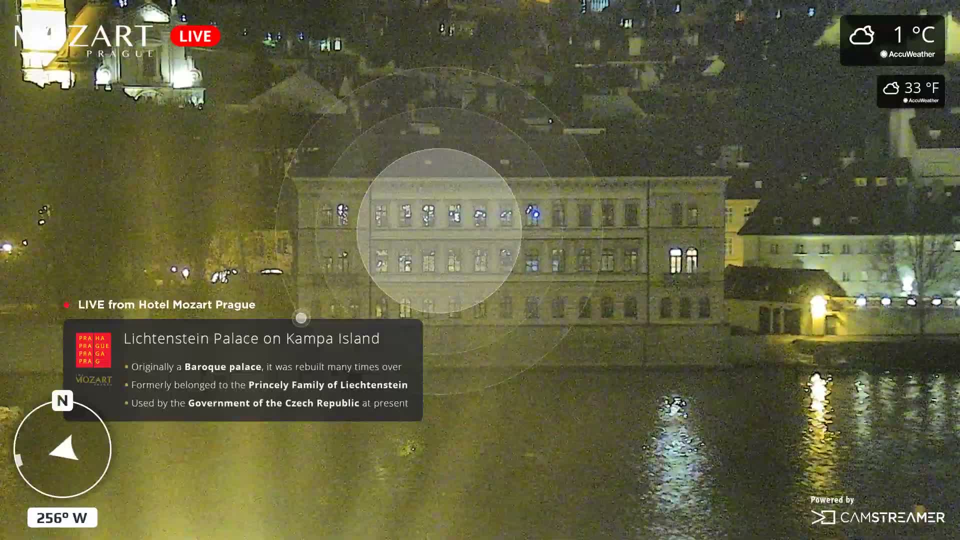 Prague Historical Area Static Live Cam - Praha 1, Praha, Hlavní Město, Czechia