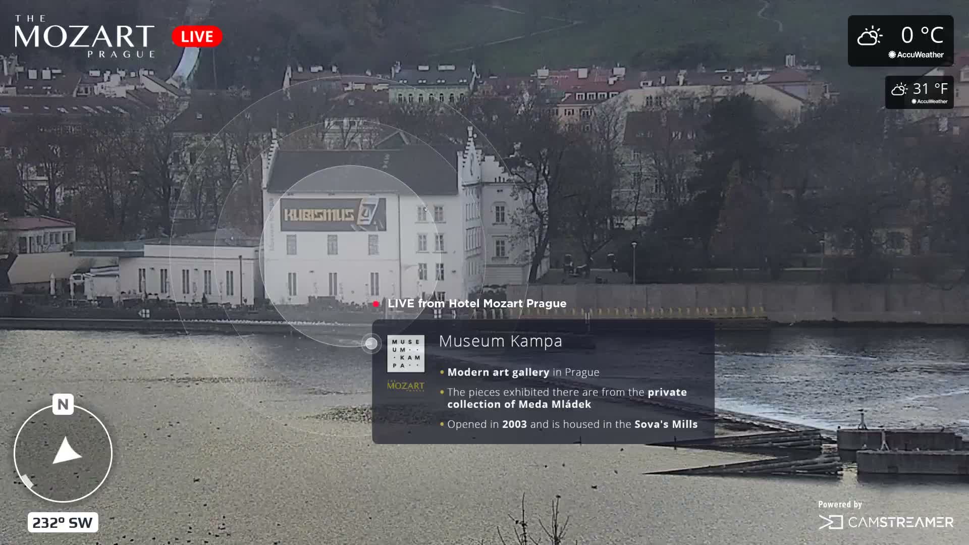 Prague Historical Area Static Live Cam - Praha 1, Praha, Hlavní Město, Czechia