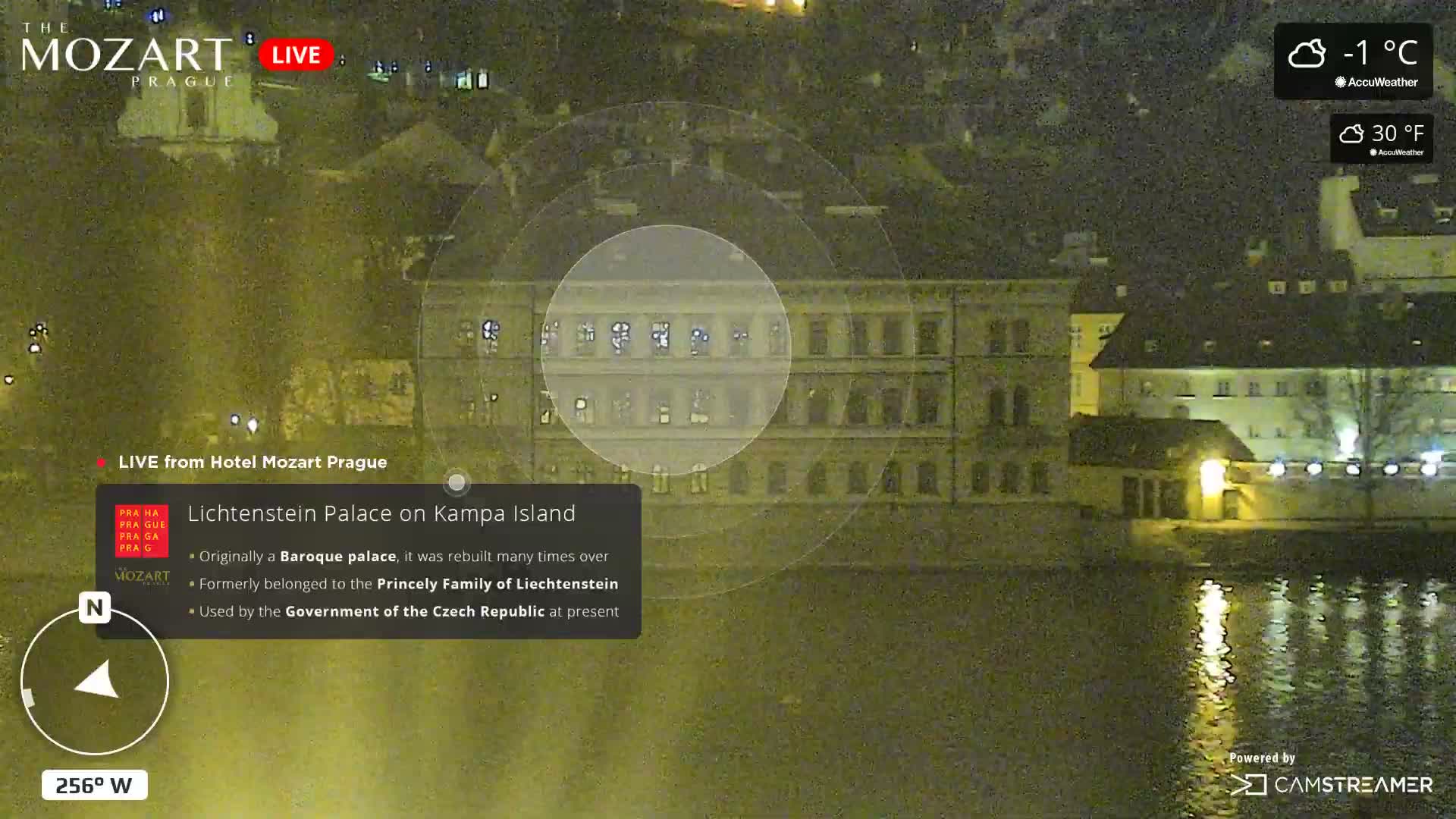 Prague Historical Area Static Live Cam - Praha 1, Praha, Hlavní Město, Czechia
