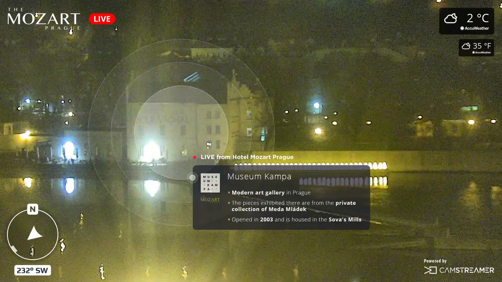 Prague Historical Area Static Live Cam - Praha 1, Praha, Hlavní Město, Czechia