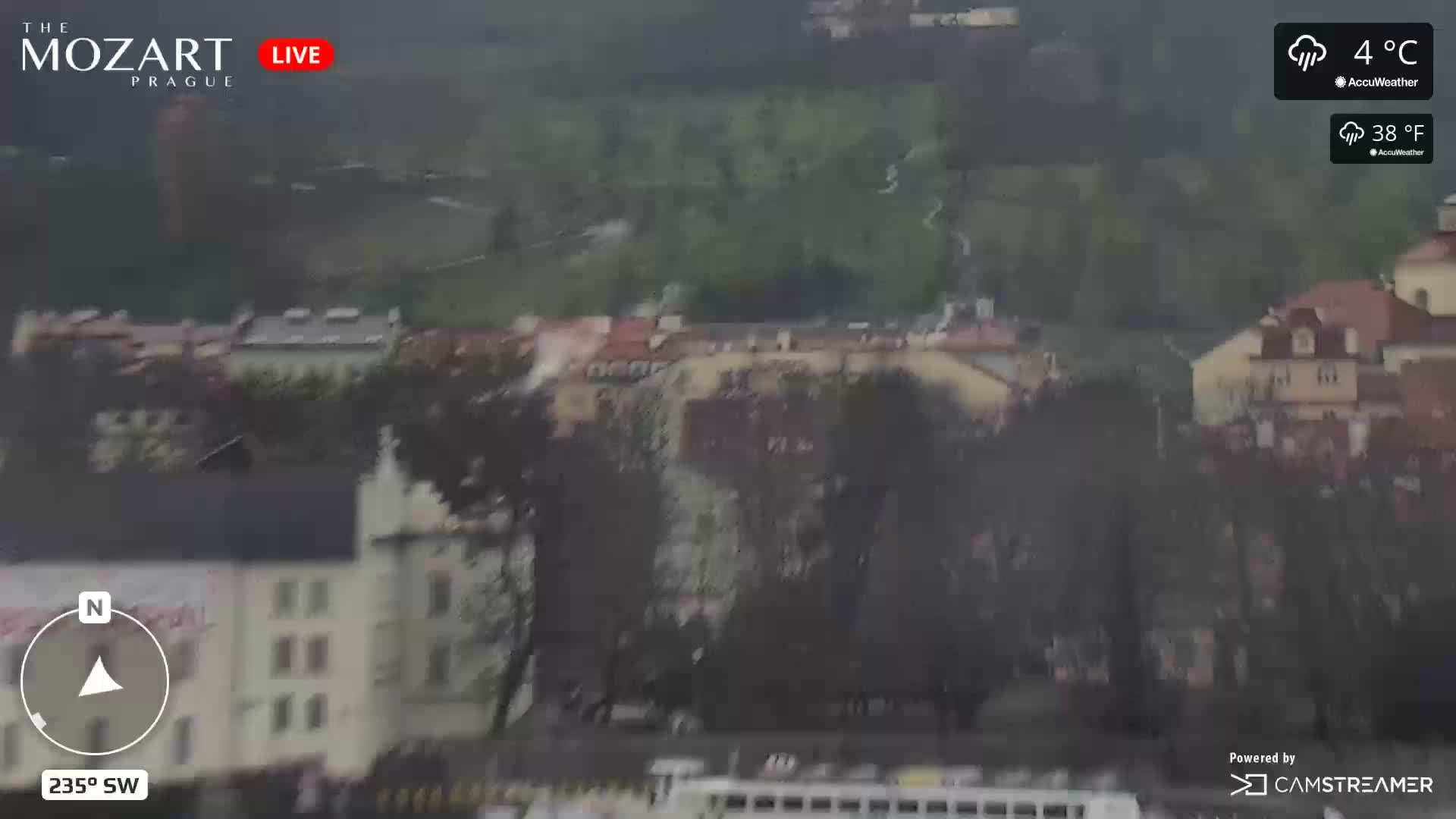 Prague Historical Area Static Live Cam - Praha 1, Praha, Hlavní Město, Czechia