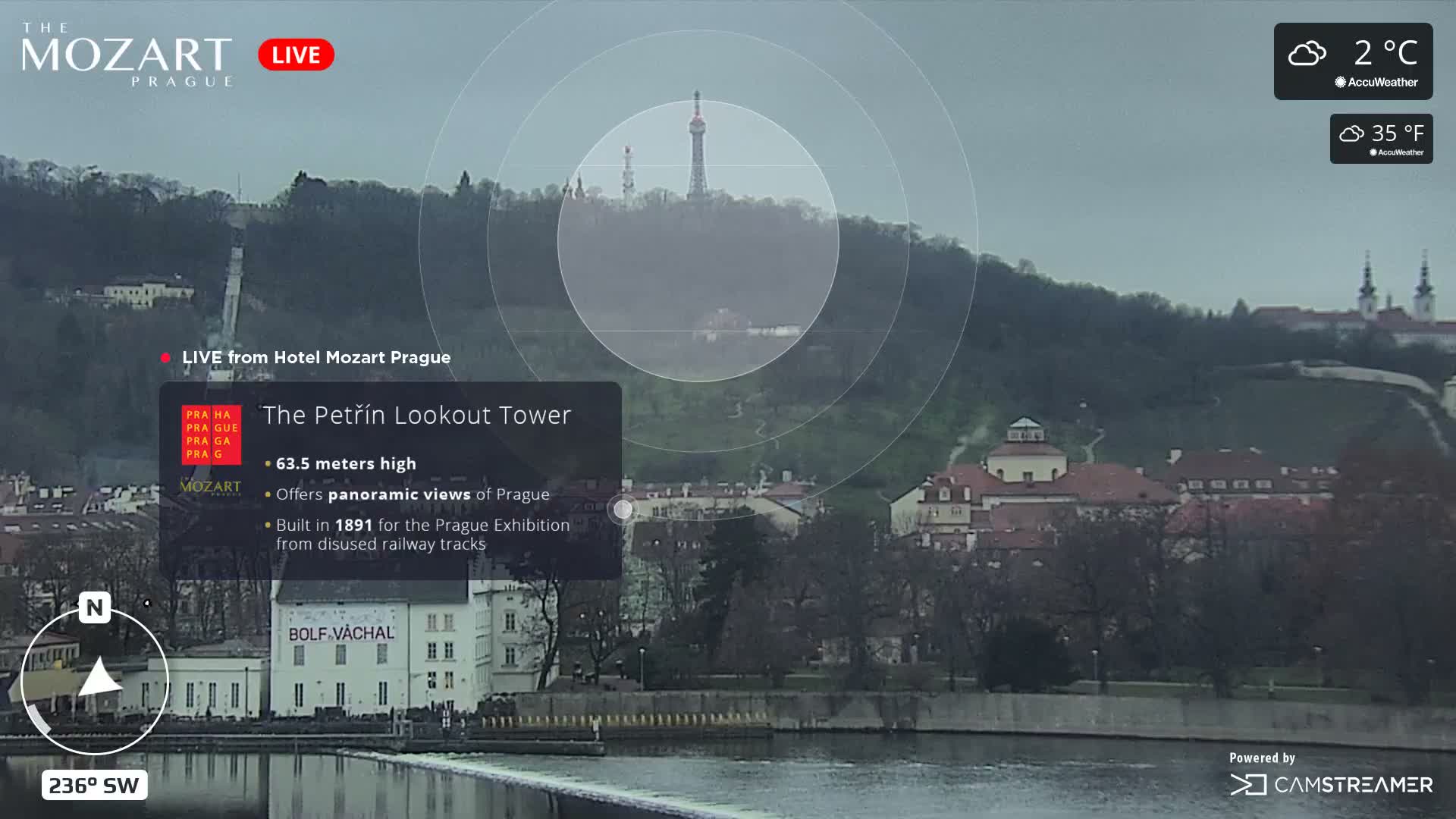 Prague Historical Area Static Live Cam - Praha 1, Praha, Hlavní Město, Czechia