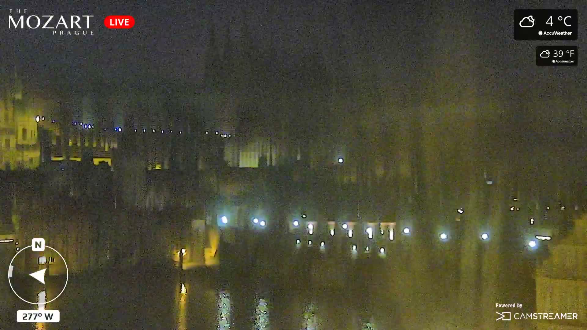 Prague Historical Area Static Live Cam - Praha 1, Praha, Hlavní Město, Czechia