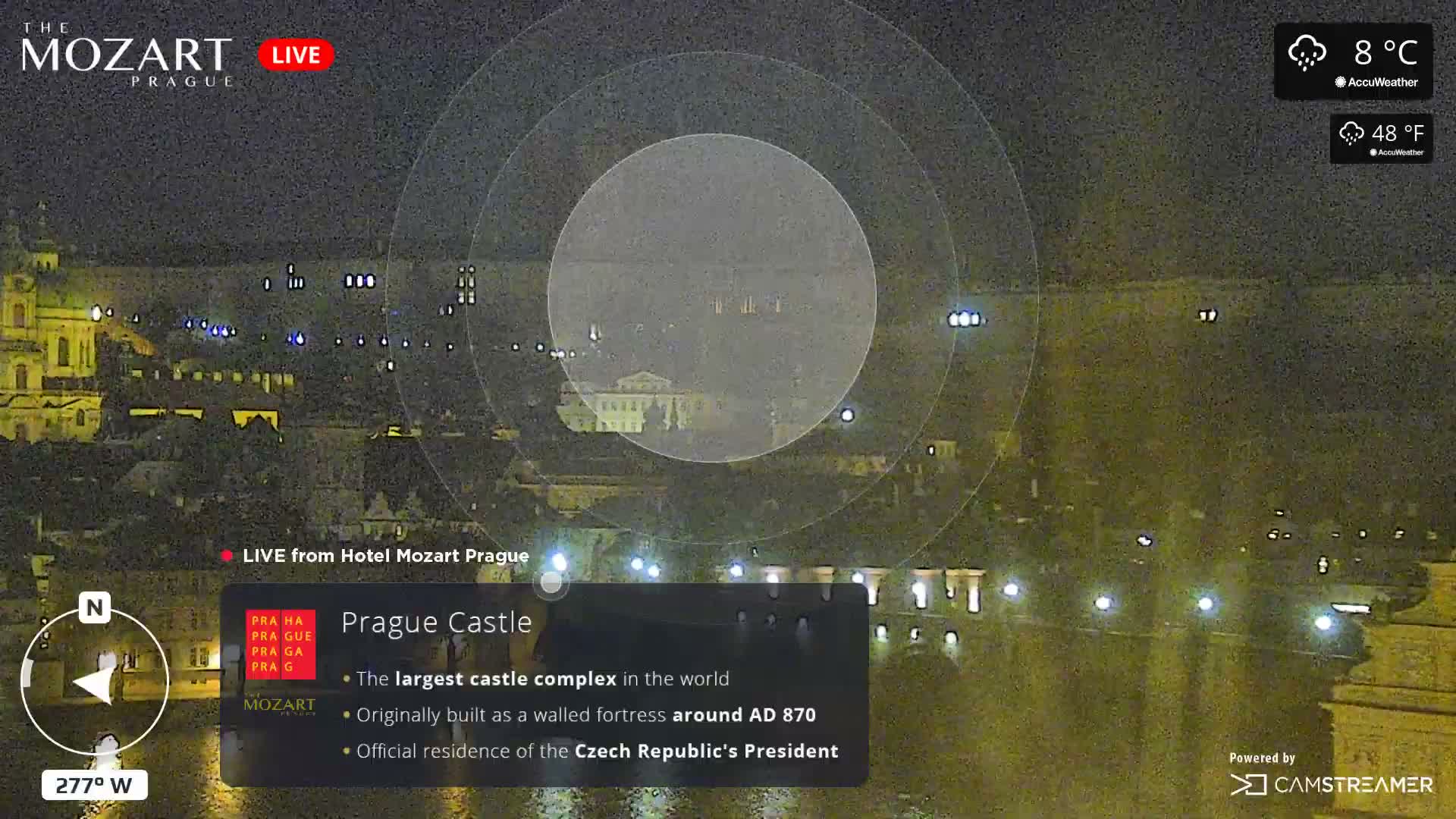 Prague Historical Area Static Live Cam - Praha 1, Praha, Hlavní Město, Czechia
